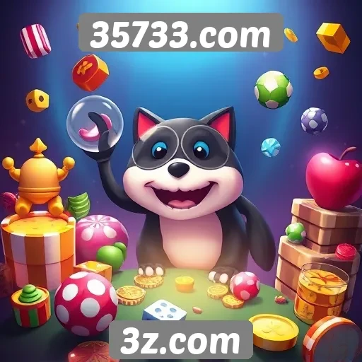 Variedade de jogos disponíveis em 35733.com